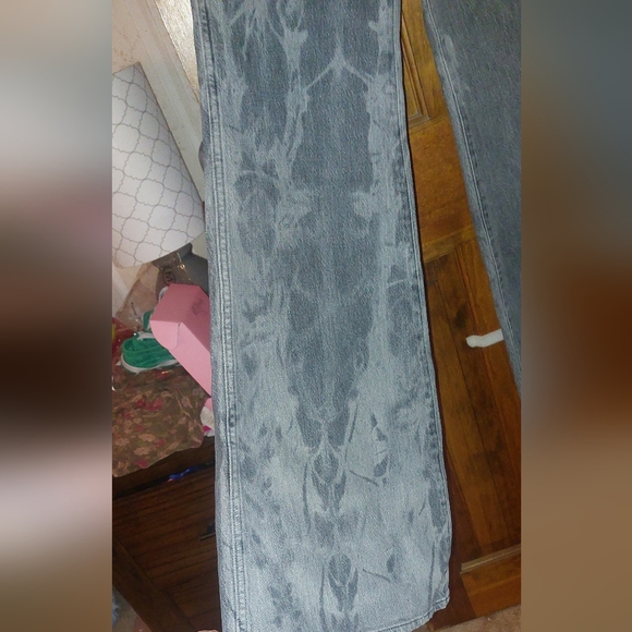 Free People Wrangler Wanderer High Rise Dyed Flare Jeans - Picture 6 of 11